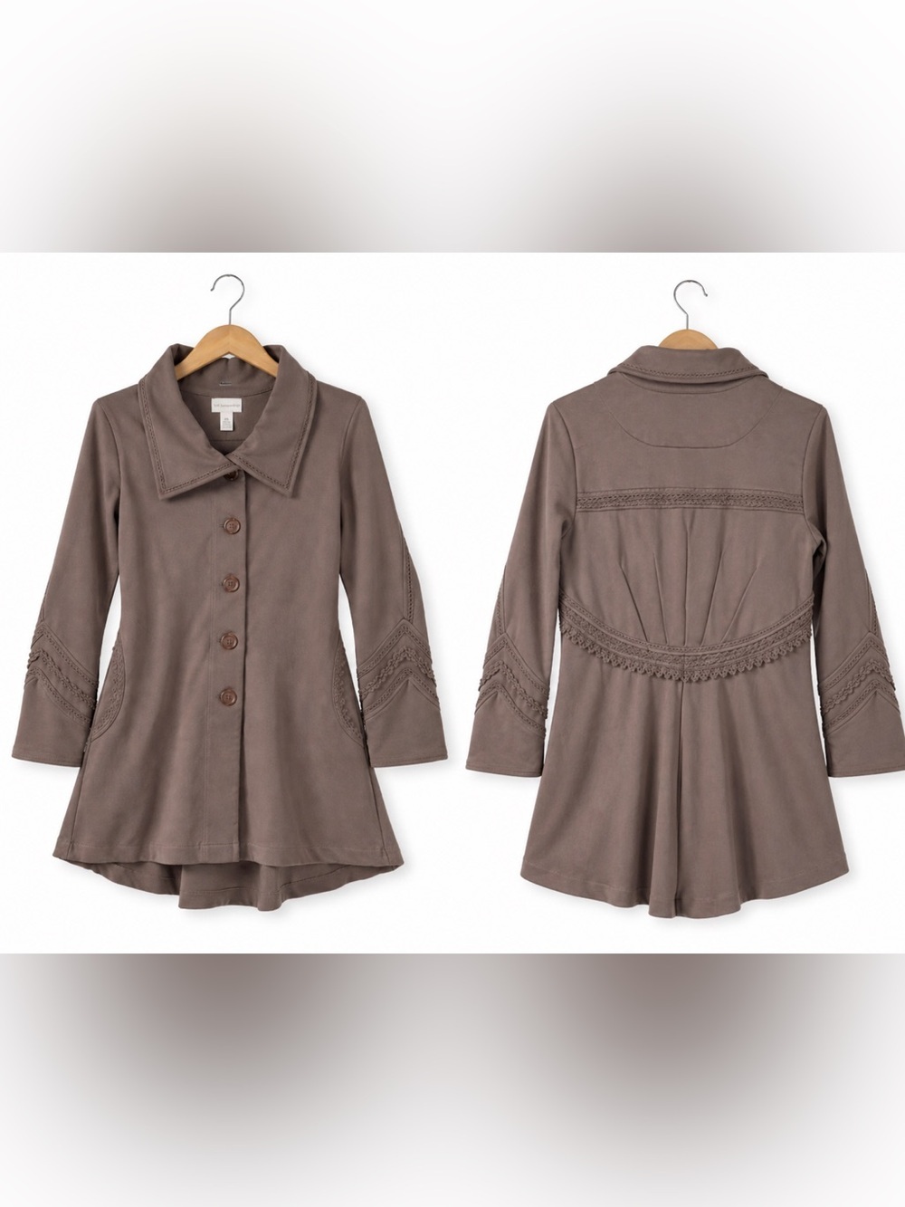 Soft Surroundings Tallulah Embroidered Jacket XS